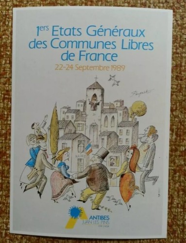 Carte postale peynet 1989 juan - postale,