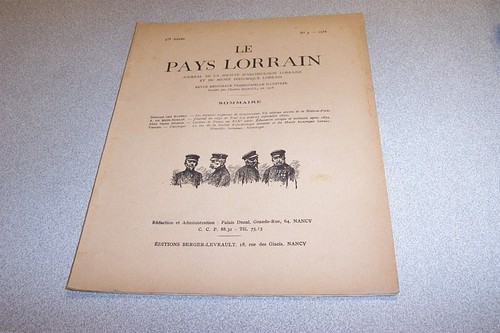 Pays lorrain 1954 vol 35 - le,