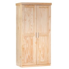 Armoire 2 Portes Bois Massif