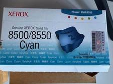 2 cartouches Encre Xerox Phaser 8500 8550 SOLIDE  Cyan 108R00669
