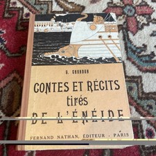 CONTES ET RÉCITS Tirés DE L'ÉNÉIDE G. CHANDON NATHAN ÉDITEUR 1948 ABE RARE