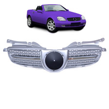 Calandre avant chromée et argentée pour MERCEDES SLK R170 96-04