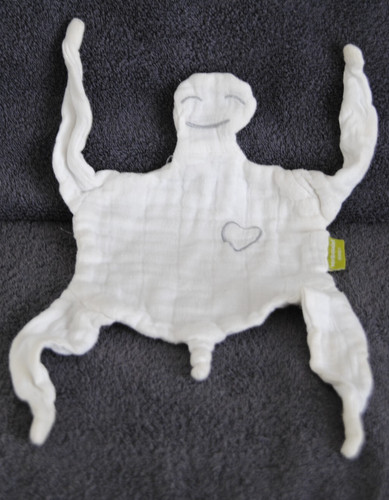 Doudou plat blanc - 🍀doudou,
