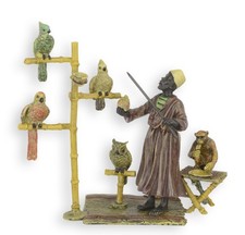 Sculpture bronze dresseur - sculpture, en