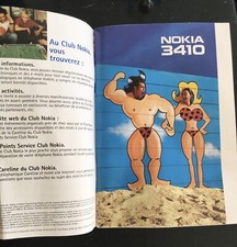 Notice 3410 NOKIA TELEPHONE GSM VINTAGE