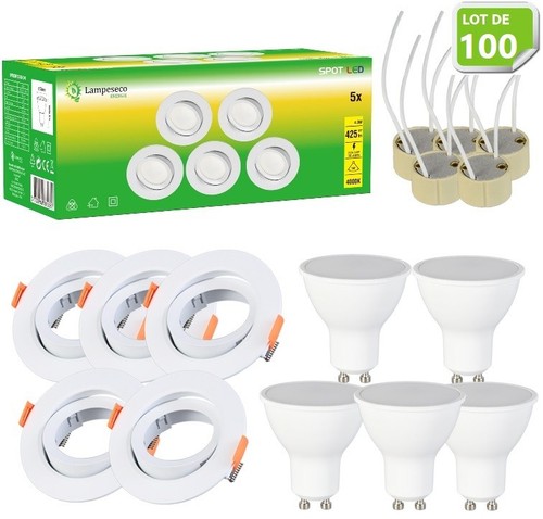 Lot 100 spot led 120 - lot, de