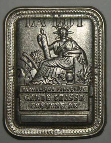 Plaque métier iii - métier,