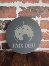 Plaque ardoise gravée - plaque,