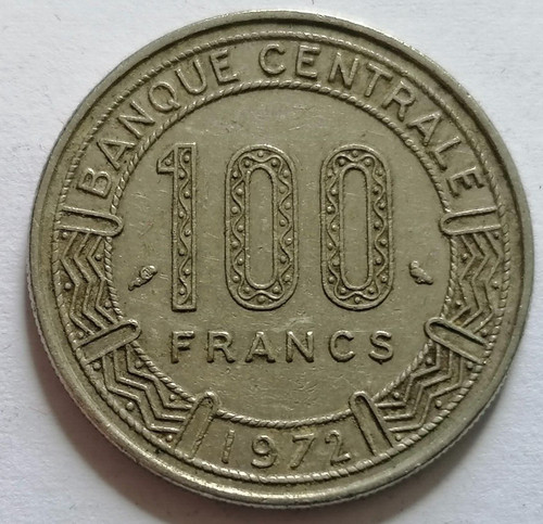 Gabon 100 francs - 100,