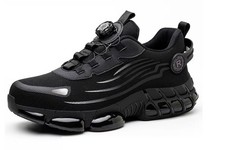 Chaussures de sécurité à bouton rotatif