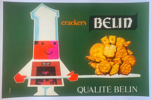 Affiche entoilée crackers - affiche,