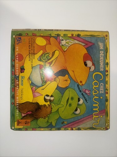 Ancien disque tours vinyle - disque, 45