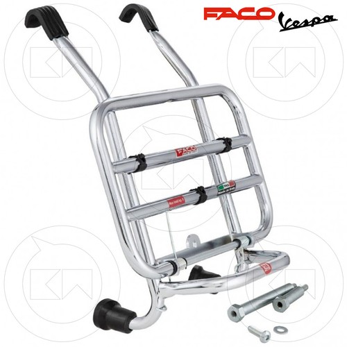 Porte bagages avant chromé - porte-bagages,