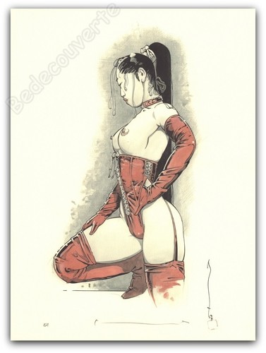 Affiche michetz geisha corset - michetz,