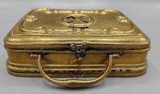 🍀Chaufferette en laiton GIRODON LYON, 19 siècle