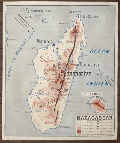 Ancienne carte scolaire - 🌎,