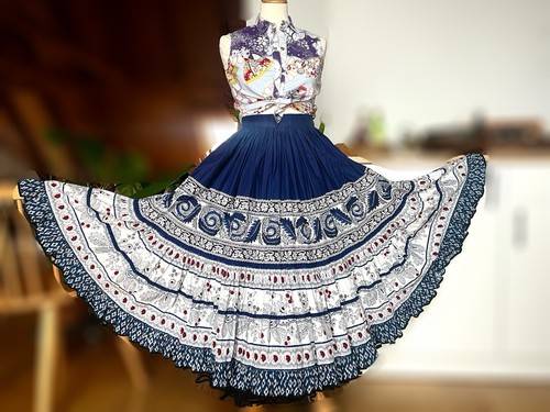 Jupe jupon souleiado vintage - jupe, /
