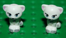 Chat Lego Friends Minifig Cat (Jewel) ref 11602pb02 set 41114 41013 10728