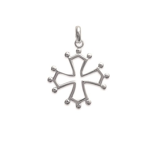 Pendentif croix occitane - pendentif,