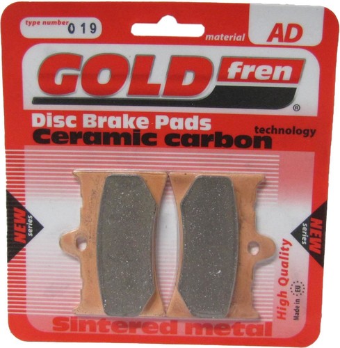 Plaquettes frein avant - de,