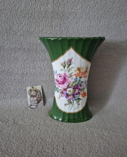 Vase porcelaine décor - vase,