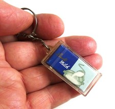 Ancien porte cle Tablette Chocolat Lindt. Années 60.