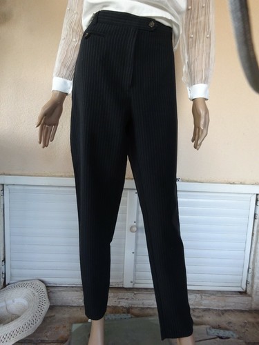 Pantalon habille noir fines - pantalon,