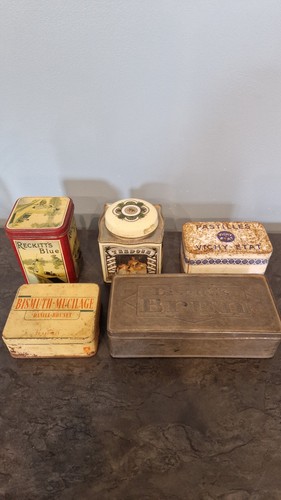 Lot boîtes métal anciennes - boîtes,