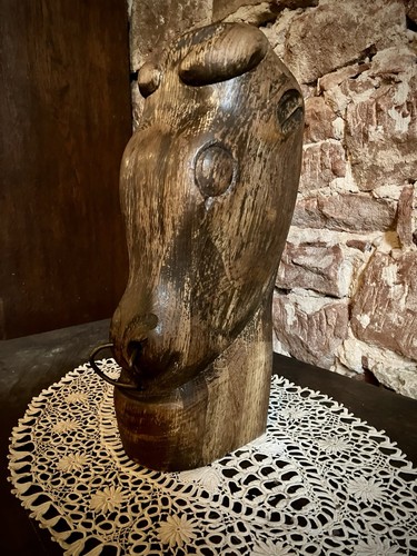 Ancienne sculpture bois - en,