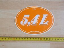 Autocollant CITROËN 2 CV 4 - 5,4 L ABER AUF 100 KM