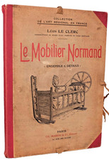Léon Le Clerc LE MOBILIER NORMAND MASSIN 1926 HORLOGE BONNETIERE BUREAU MEUBLES