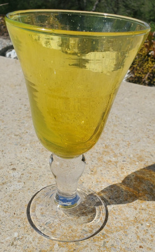 Verre coupe - , bullé