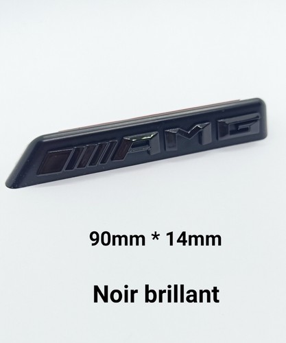 Logo calandre amg noir - logo,