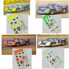 Decals decalcomanie 1/43 set x