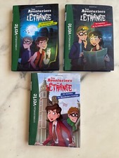 LOT 3 LIVRES DE LA BIBLIOTHEQUE VERTE LES AVENTURIERS DE L'ETRANGE TOME 1  2  3