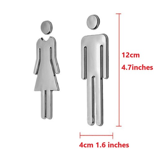 Toilette signe stickers - signe,