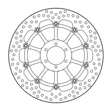 Disque frein flottant - disque, de