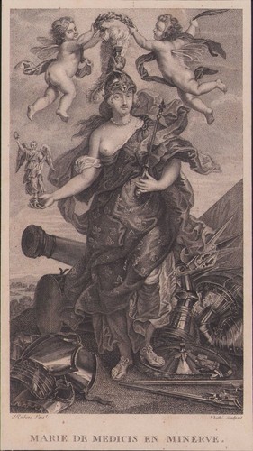 Belle gravure rubens - rubens, marie