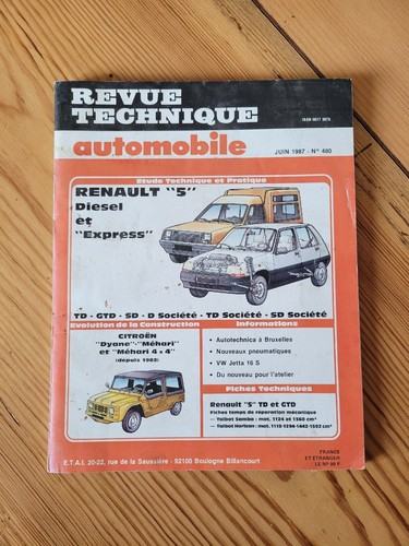 Revue technique automobile - revue,