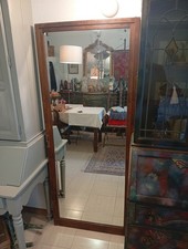 Miroir ancienne porte une - ancienne,