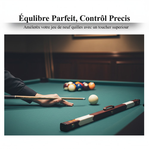 Canne snooker bois faite - canne, de