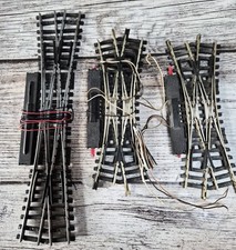 TRAIN ELECTRIQUE JOUEF HO LOT DE 3 AIGUILLAGES TJD BON ETAT