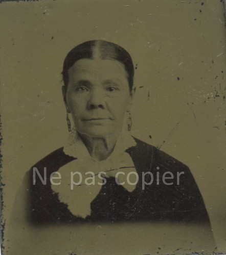 Portrait femme vers 1900 - de,