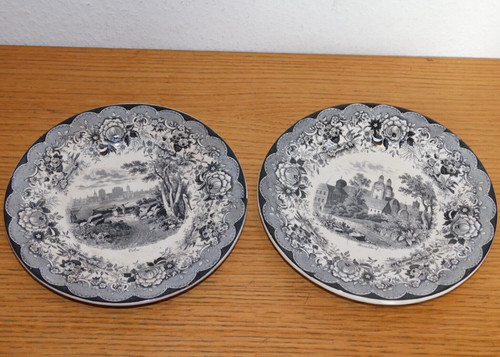 Lot ancien assiette - ancien, en