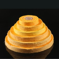 Polissage Roue Grincement Cirage Jaune Bijouterie Ornements Matériel Plastique