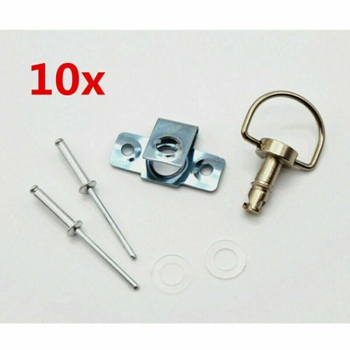10x moto clip - de, fixation