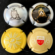 lot de 4 capsules de champagne