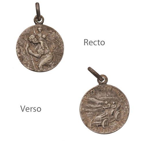 Ancienne médaille religieuse - ancienne,
