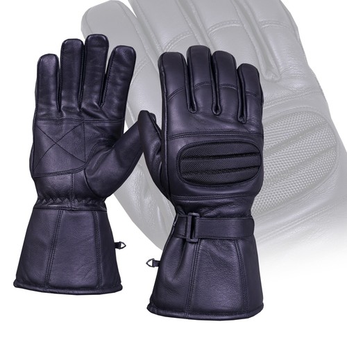 Gants cuir moto - de,