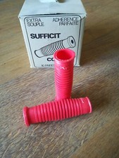 Poignées Vélo Vintage Rouges Sufficit